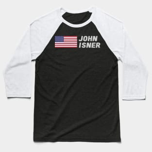 John Isner Baseball T-Shirt